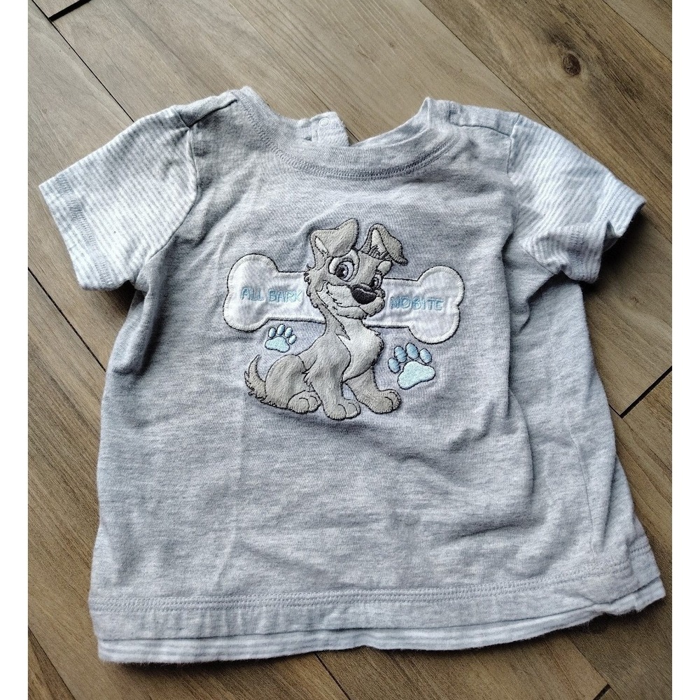 Lady and The Tramp Disney Baby T-shirt Sz 12-18 Months Rare